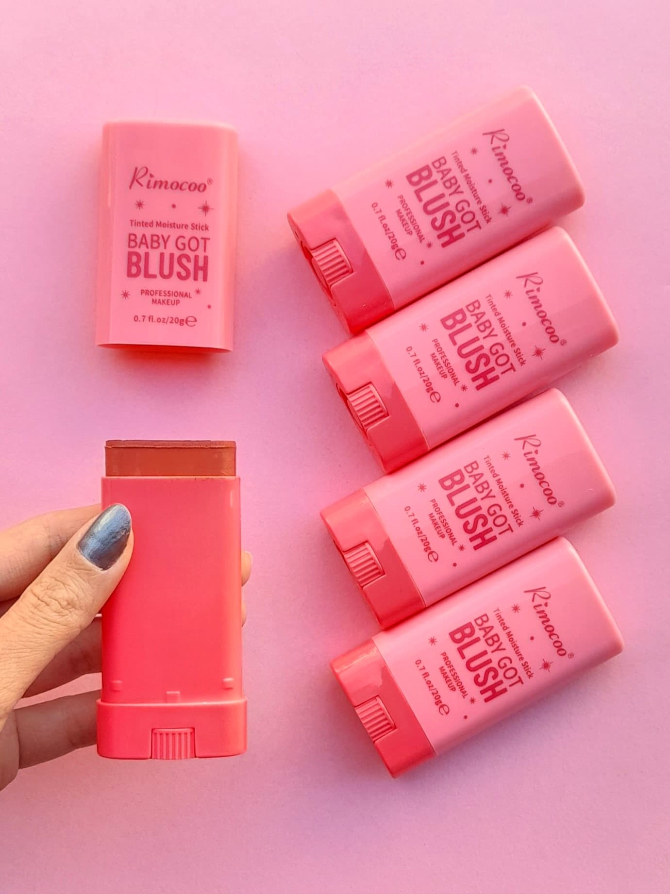 رژ گونه استیکی ریموکو مدل BABY GOT BLUSH