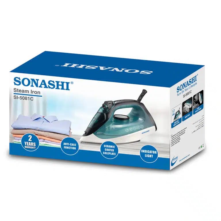 اتو بخار سوناشی مدل SL-5081C (با 18 ماه گارانتی Mi Service) — تصویر ۶