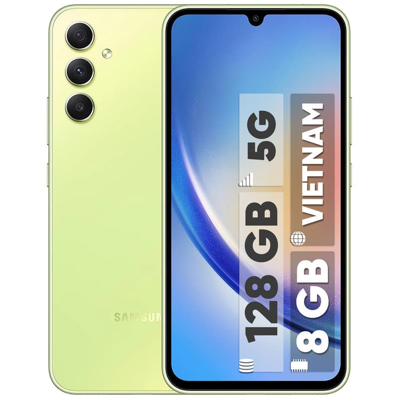 گوشی موبایل کارکرده سامسونگ مدل Galaxy A34 5G ظرفیت 128 گیگابایت و رم 8 گیگابایت — تصویر ۳