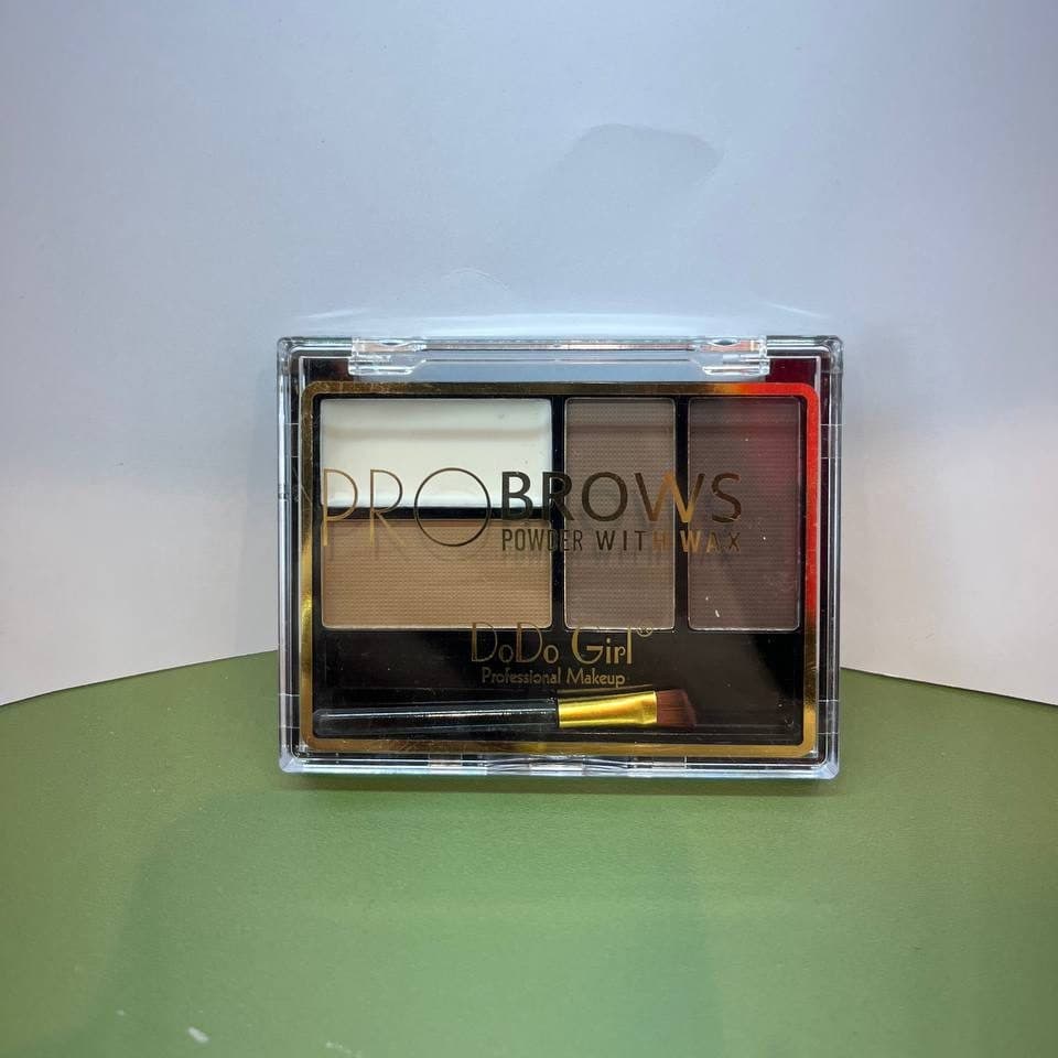 پالت ابرو دودو گرل مدل Pro Brows Powder With Wax