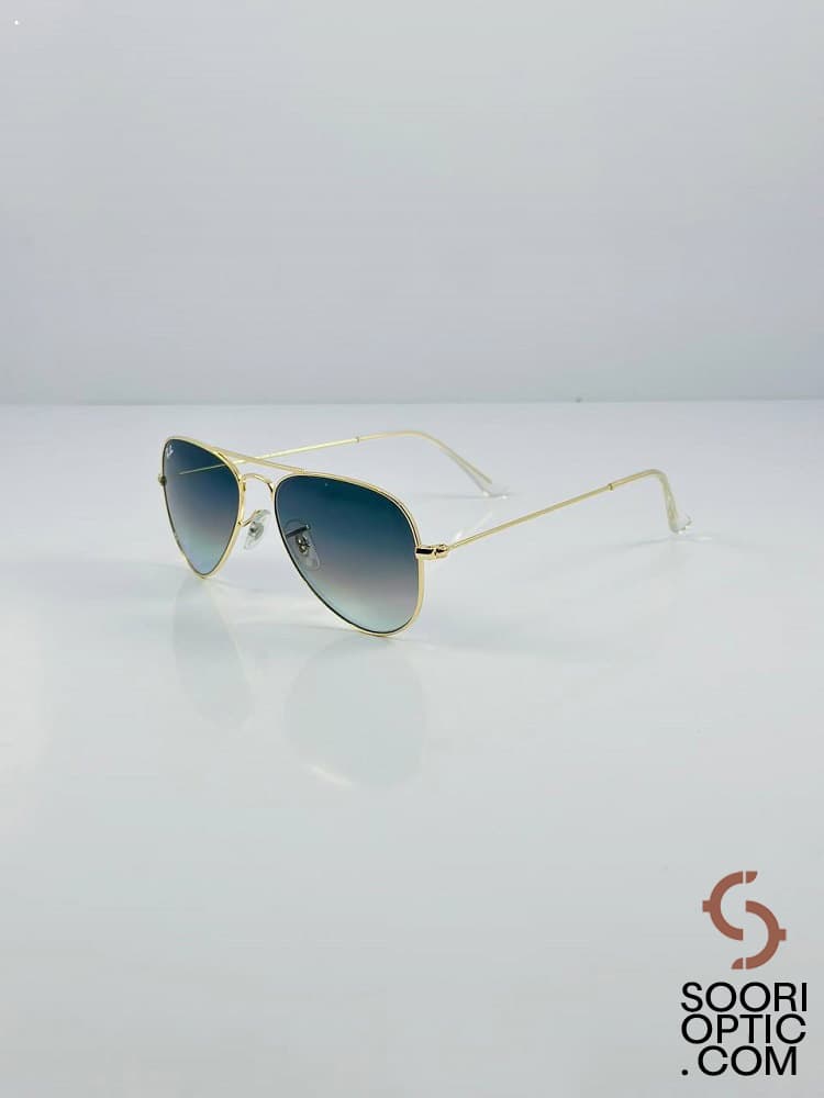 عینک آفتابی خلبانی ریبن مدل RB 3044 – RAY BAN — تصویر ۹