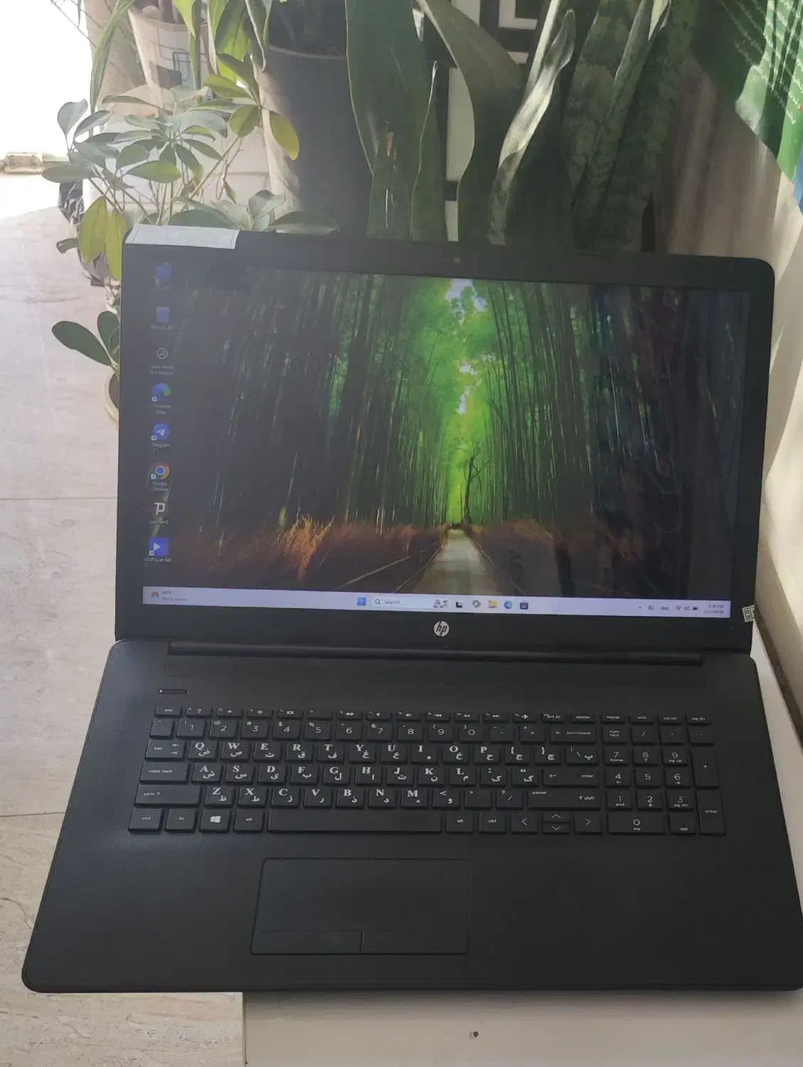 لپ تاپ اچ پی استوک laptop 17 i5-1135G7 8GB 256GB ssd intel iris xe — تصویر ۷