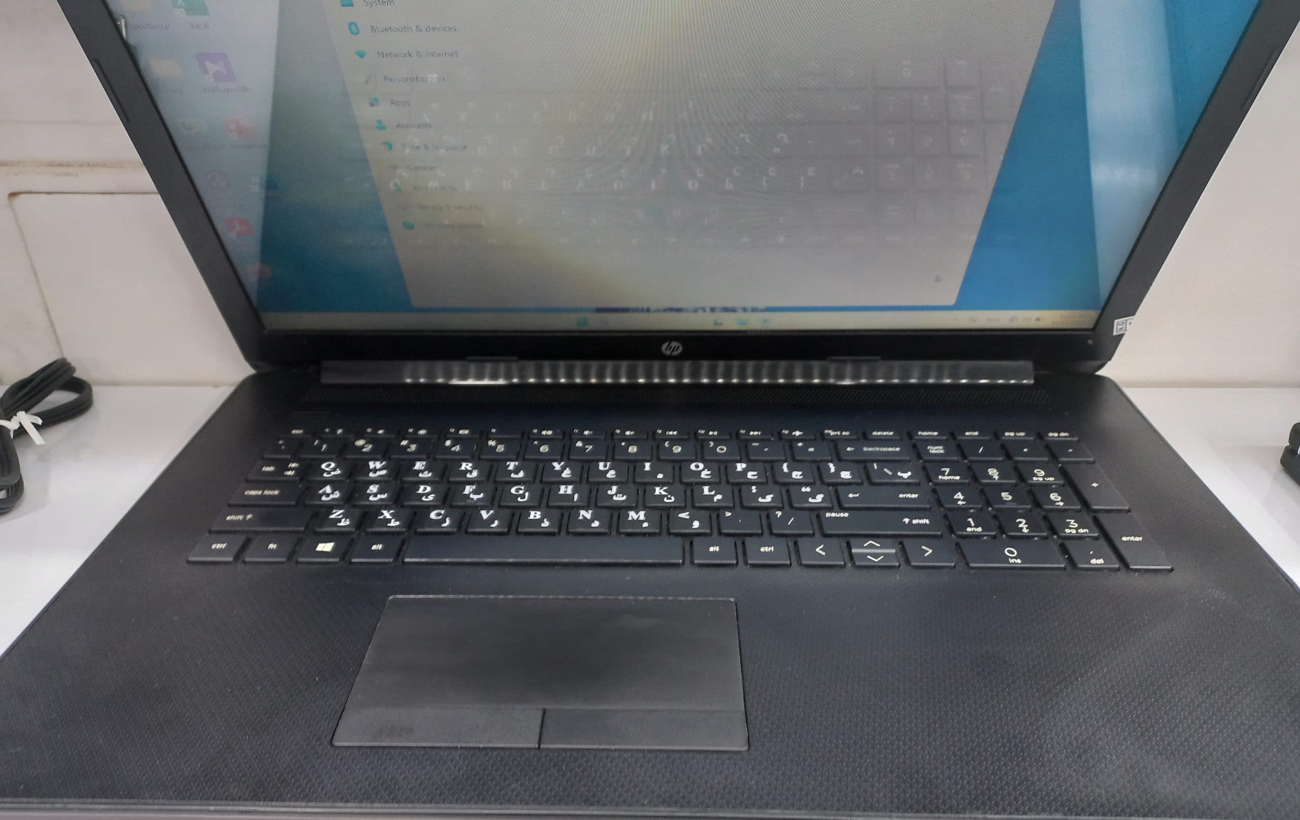 لپ تاپ اچ پی استوک laptop 17 i5-1135G7 8GB 256GB ssd intel iris xe — تصویر ۳