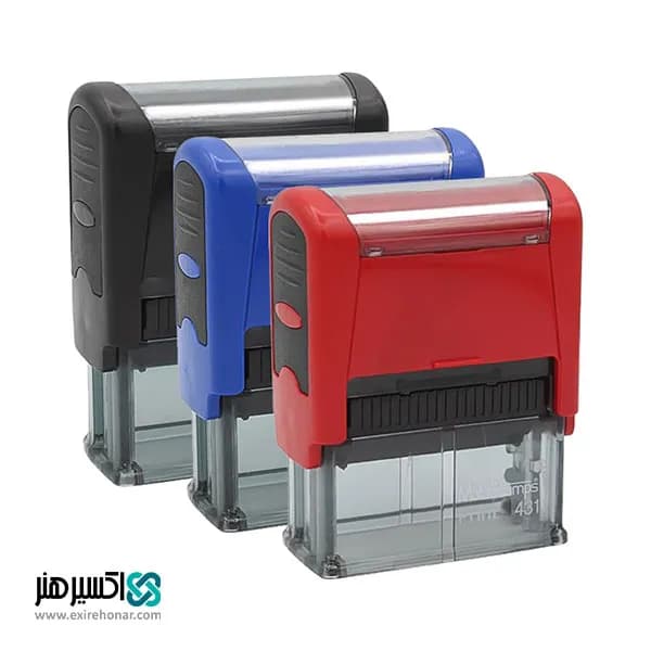 مهر ژلاتینی مستطیل Mobi 4311