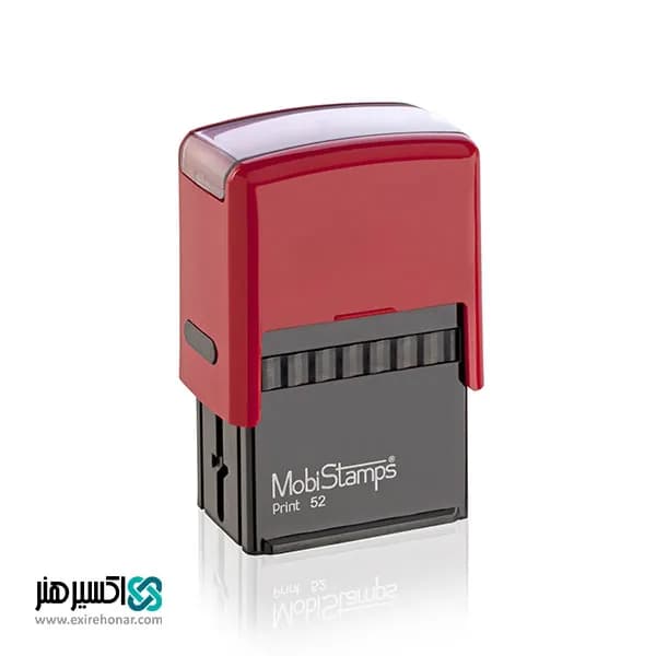 مهر ژلاتینی مستطیل Mobi C52 — تصویر ۲
