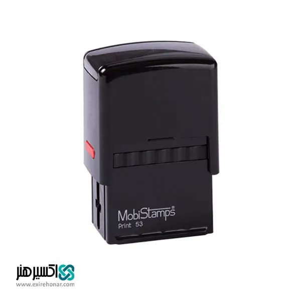 مهر ژلاتینی مستطیل Mobi C53