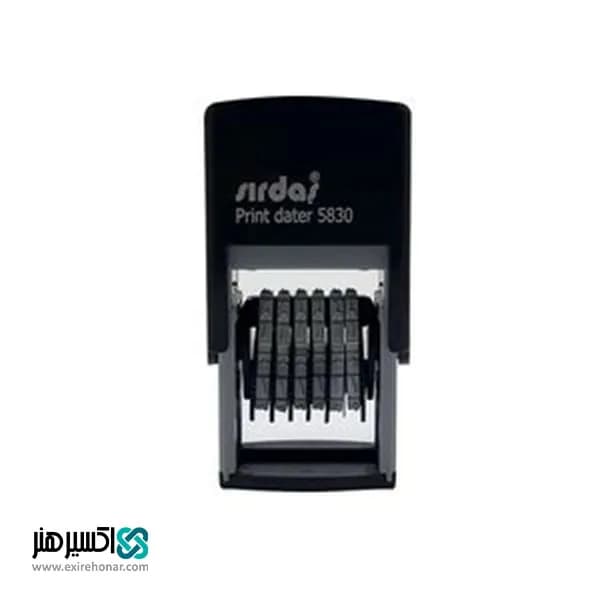 مهر شماره زن 6 رقم sirdas 5830