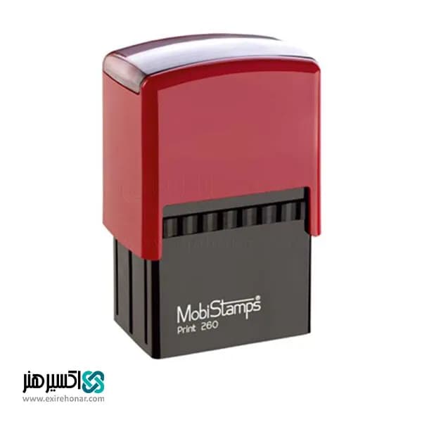مهر ژلاتینی مستطیل Mobi 260 — تصویر ۲