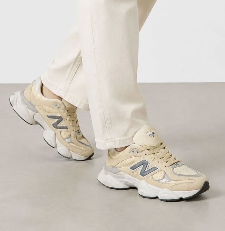 کفش اسپرت نیوبالانس New Balance کرمی 37 تا 44