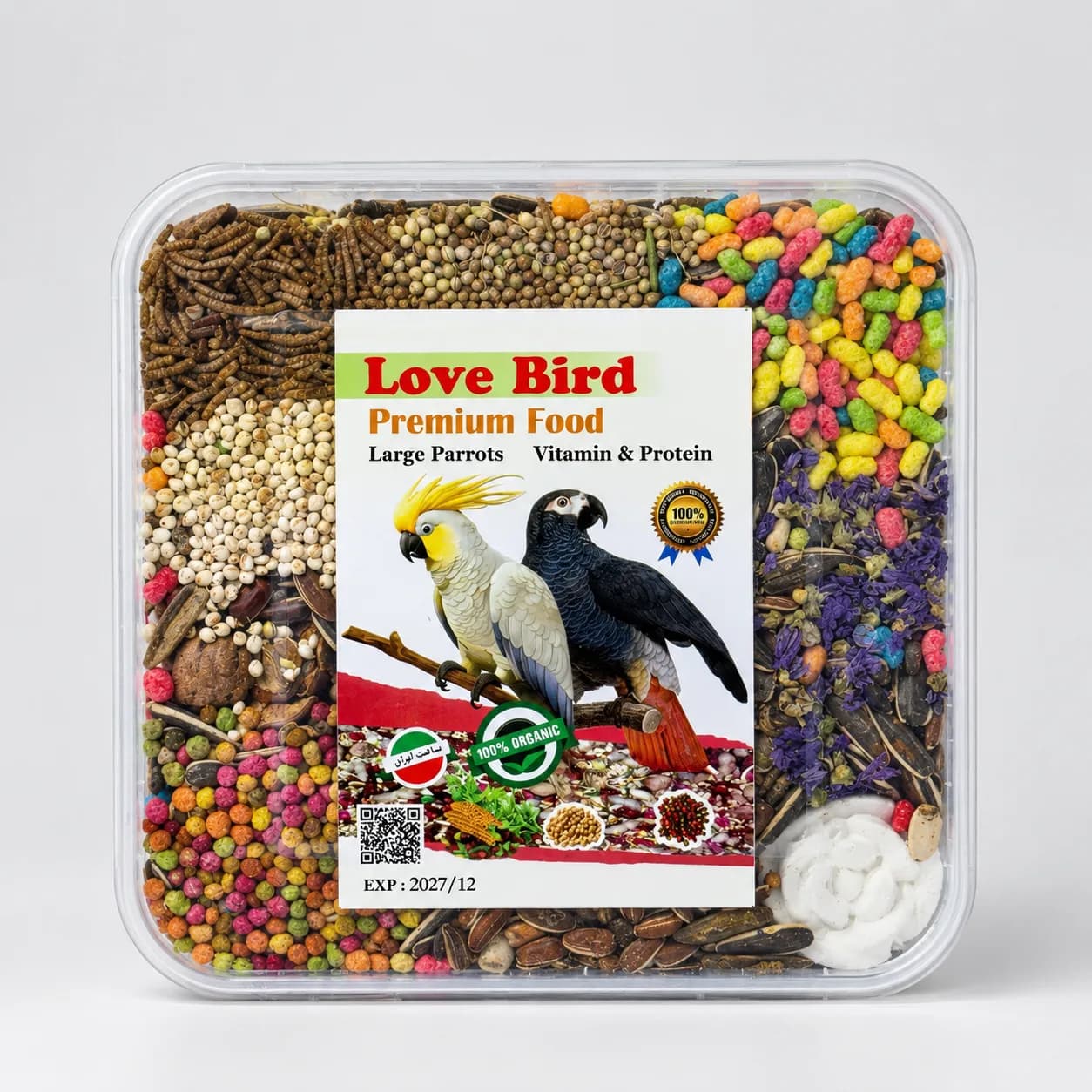 غذای پریمیوم Love Bird