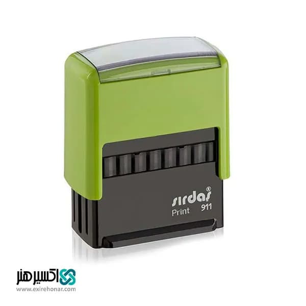 مهر ژلاتینی مستطیل Sirdas 911