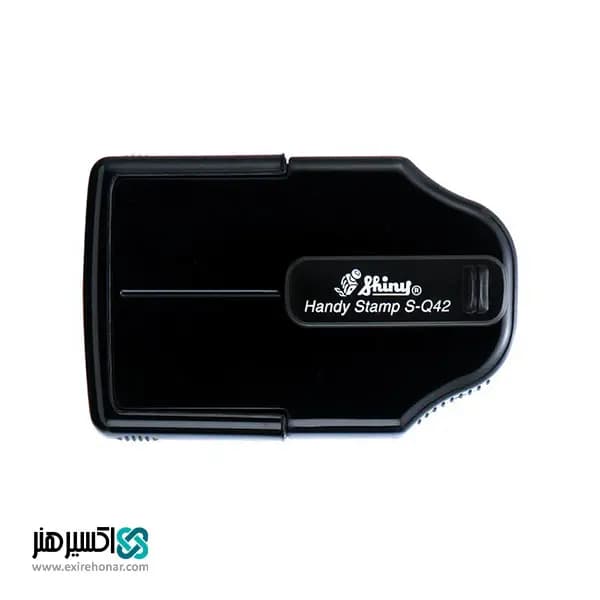 مهر جیبی ژلاتینی مربع شاینی Shiny S-Q42 — تصویر ۳