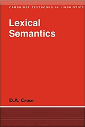دانلود کتاب Lexical Semantics (Cambridge Textbooks in Linguistics)