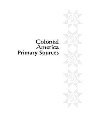 دانلود کتاب Colonial America: Primary Sources