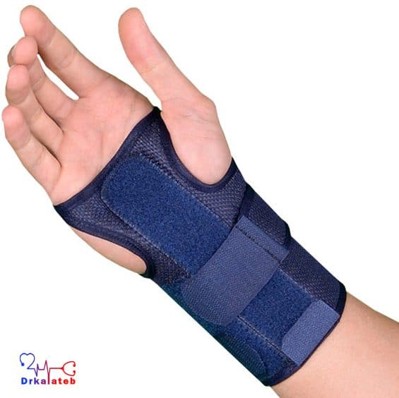 مچ بند آتل دار الاستیک تن یار (مناسب دست چپ و راست)