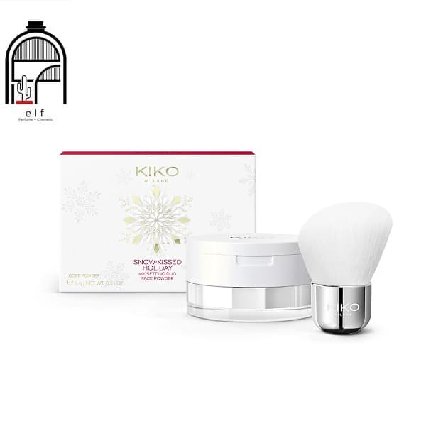 پودر فیکس دو طبقه صورت کیکو میلانو مدل Snow Kissed Holiday My Setting Duo