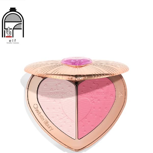 پالت صورت پیلو تاک بیوتی سول‌میتس شارلوت تیلبری | Charlotte Tilbury Pillow Talk Beauty Soulmates Face Palette – Flawless Pink