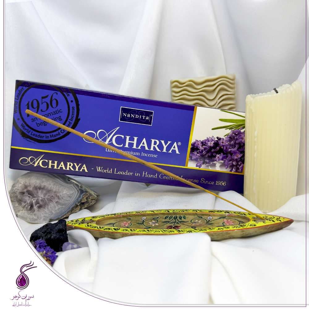 عود دست ساز آچاریا لوندر NANDITA Acharya Lavender