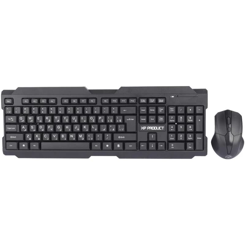 ست کیبورد و ماوس بی‌سیم ایکس پی-پروداکت مدل W4200G — تصویر ۳