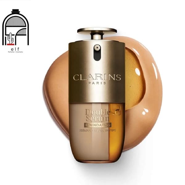 کرم پودر کلارنس مدل Double Serum Foundation