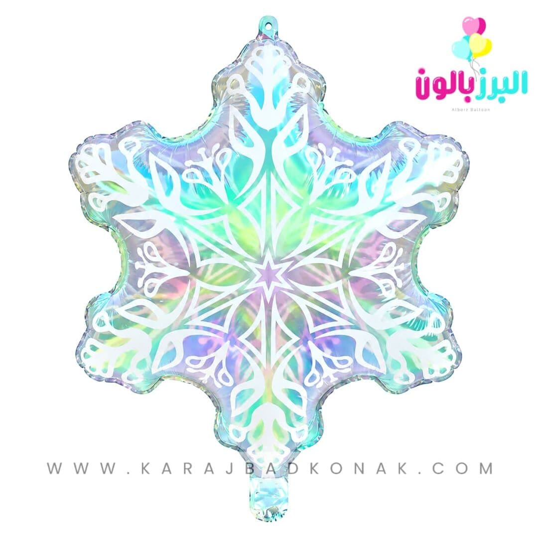 بادکنک فویلی دونه برف یخی