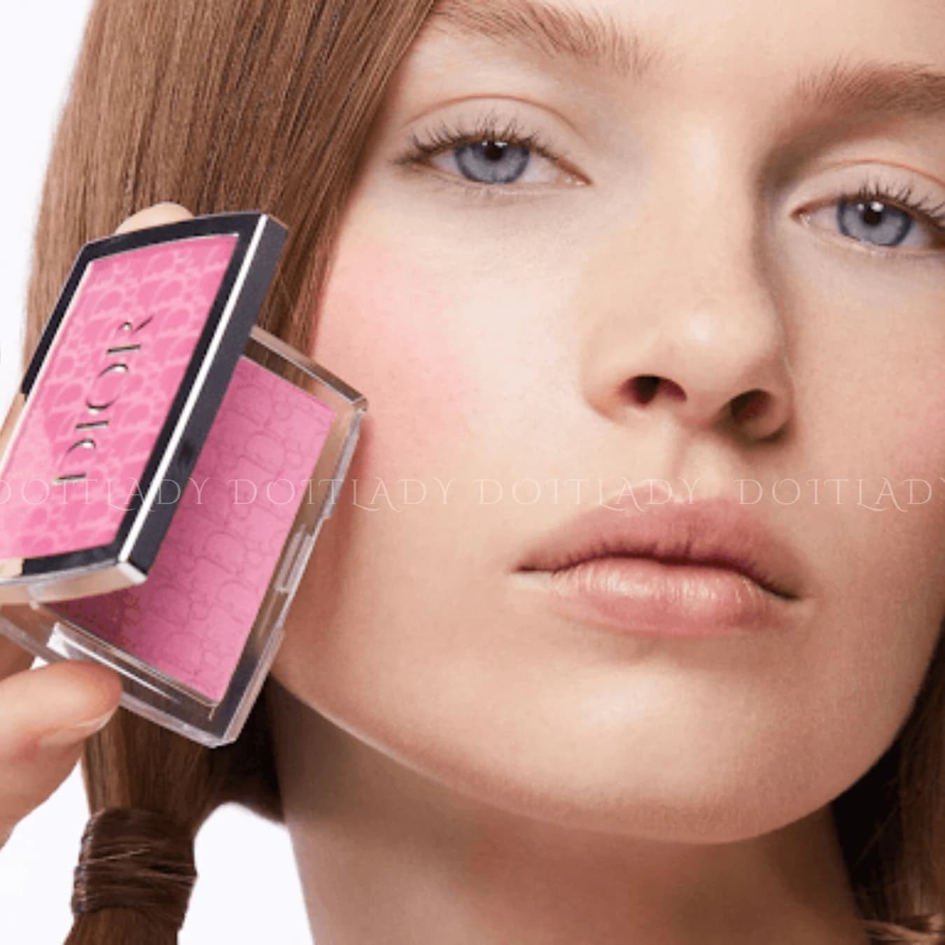 رژ گونه پودر فشرده رزی گلو دیور — تصویر ۶