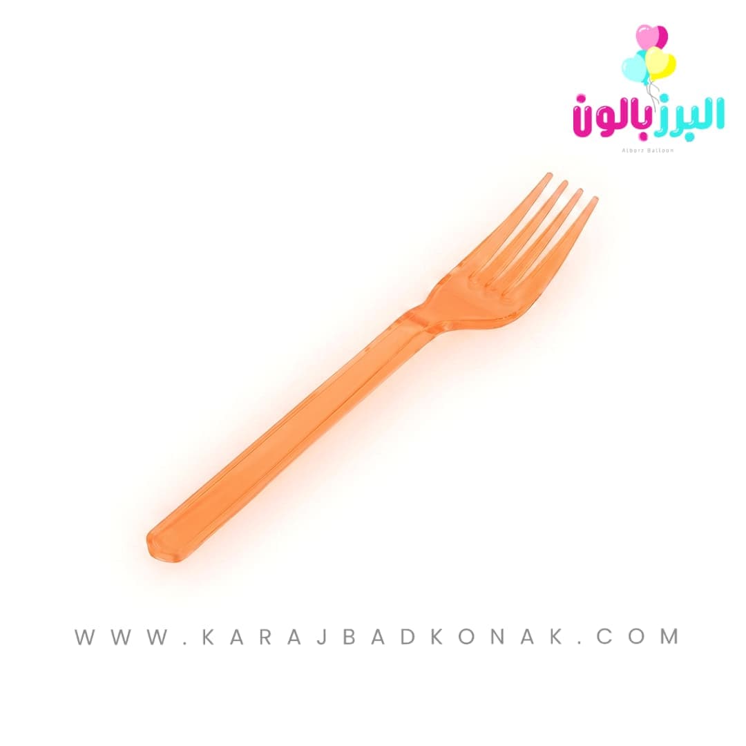 چنگال بلک لایت نارنجی (24 عددی)