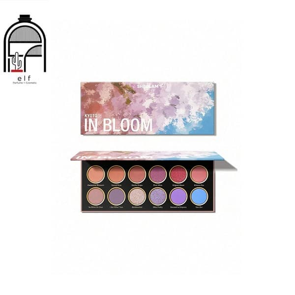 پالت سایه 12 رنگ شیگلم مدل KYOTO IN BLOOM SHEGLAM KYOTO IN BLOOM EYESHADOW PALETTE