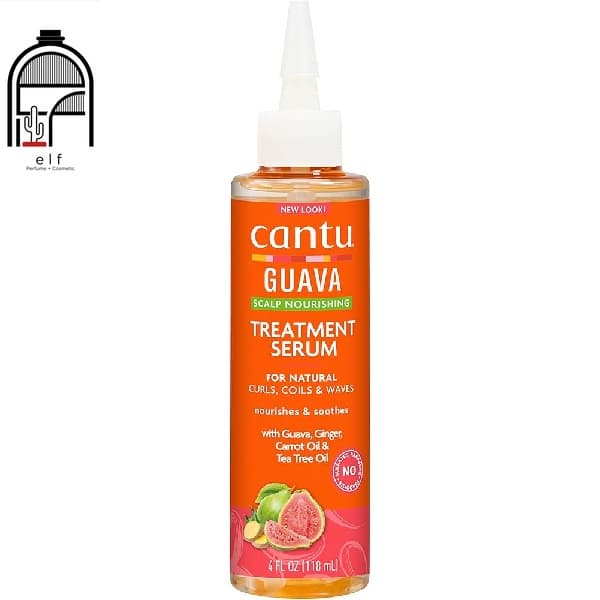 سرم تقویت‌کننده و تغذیه‌کننده پوست سر Cantu Guava & Ginger Scalp Nourishing Treatment Serum