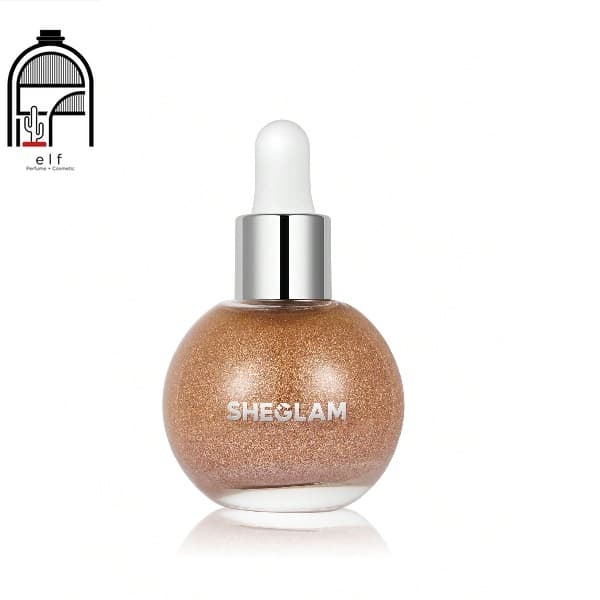 روغن بدن هایلایتر SHEGLAM مدل Sunlit Silk Highlighting Body Oil
