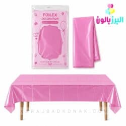 سفره متالایز سرخابی پاستل