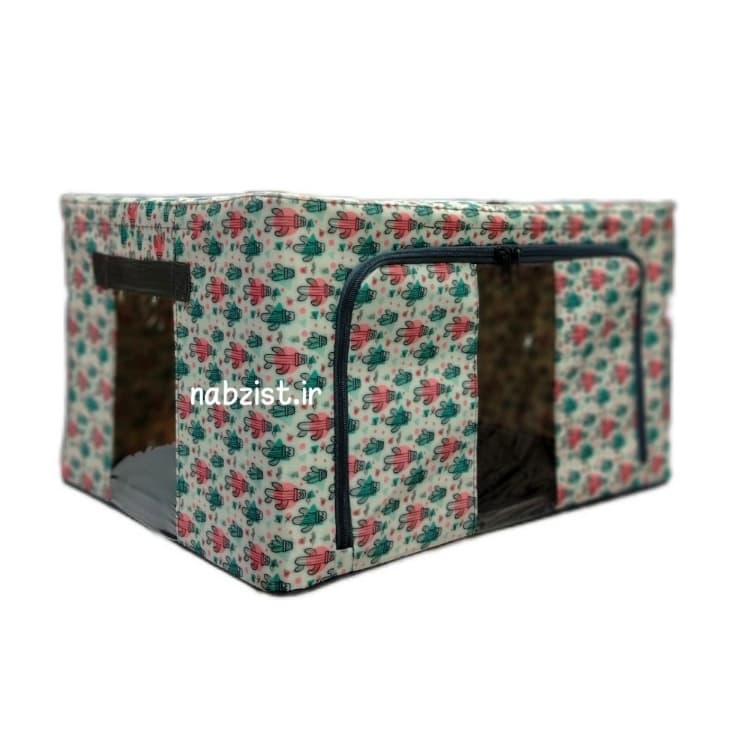 باکس لباس برزنتی اسکلت دار سایز 4 طرح کاکتوس فانتزی تاشو — تصویر ۵
