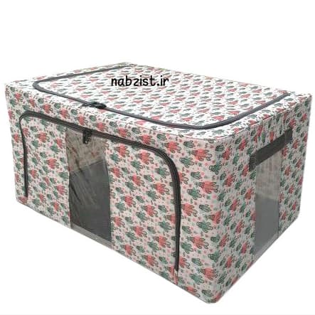 باکس لباس برزنتی اسکلت دار سایز 2 طرح کاکتوس فانتزی تاشو