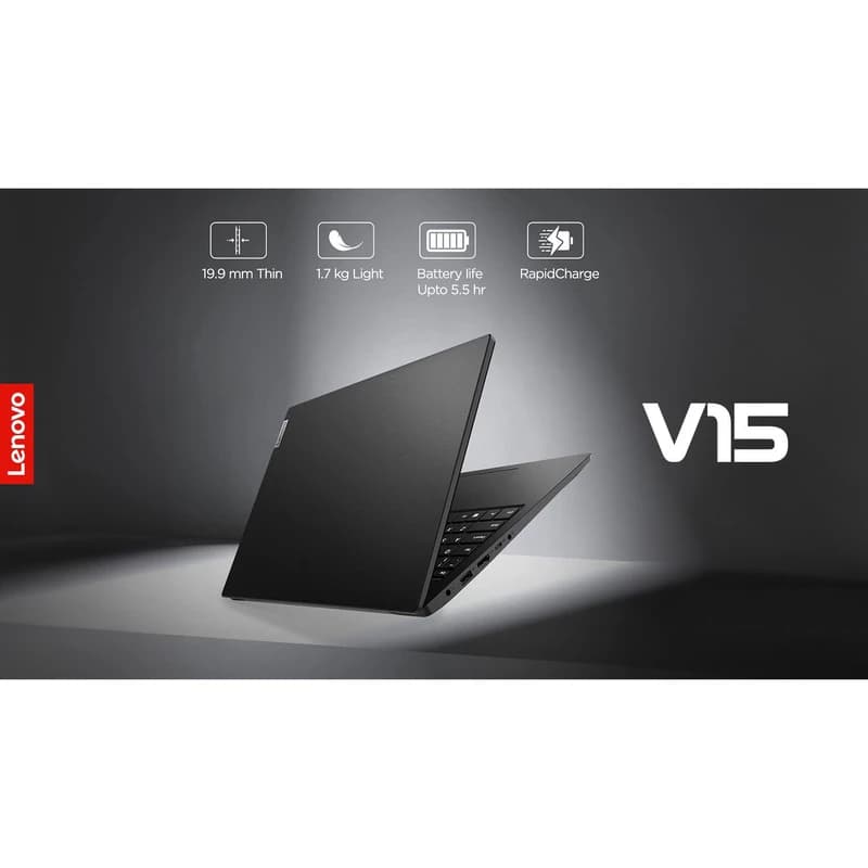لپ تاپ 15.6 اینچی لنوو مدل V15 G2 IJL پردازنده Celeron N4020 رم 8GB حافظه 256GB SSD — تصویر ۶
