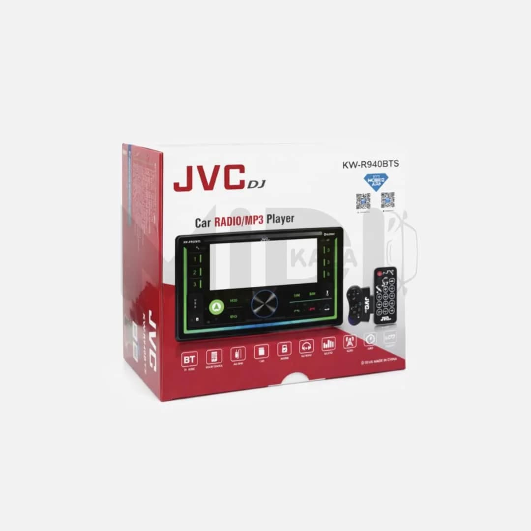 پخش JVC سایز ۷ اینچ اصلی