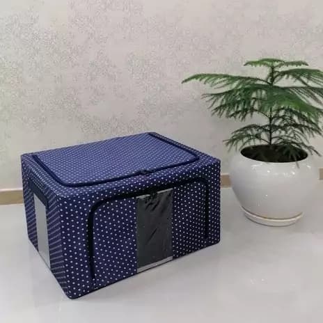 باکس لباس برزنتی سایز ۵ اسکلت فلزی، طلق دار، زیپ دار — تصویر ۲