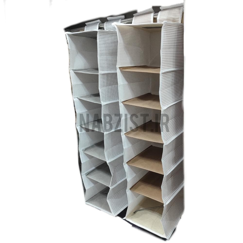 آویز نظم دهنده کیف و کفش توکمدی 6 طبقه برند اویم