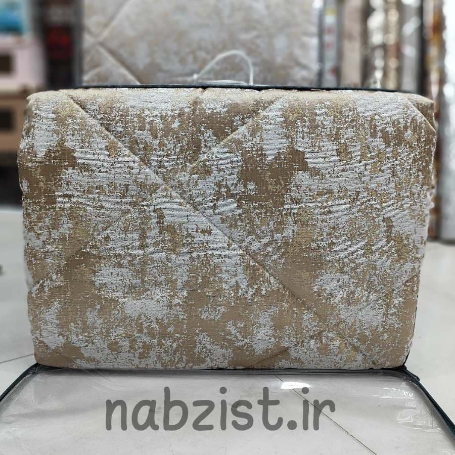 سرویس روتختی عروس ۲ نفره ۹ تکه طرح پتینه مخمل جاکارد شانل