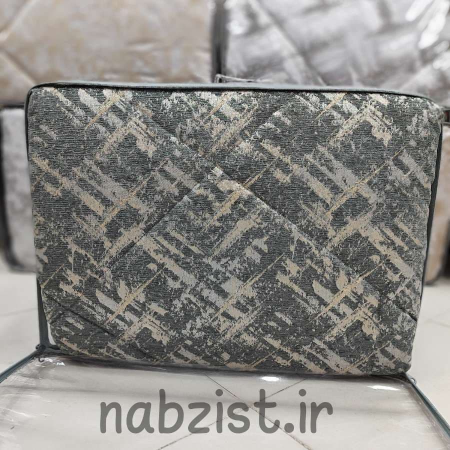 سرویس روتختی عروس ۲ نفره ۹ تکه طرح ترک مخمل شانل جاکارد