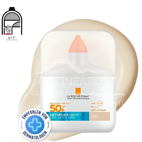 سرم ضد آفتاب رنگی لاروش پوزای مدل Anthelios UV Air Serum Tinted Light SPF 50+