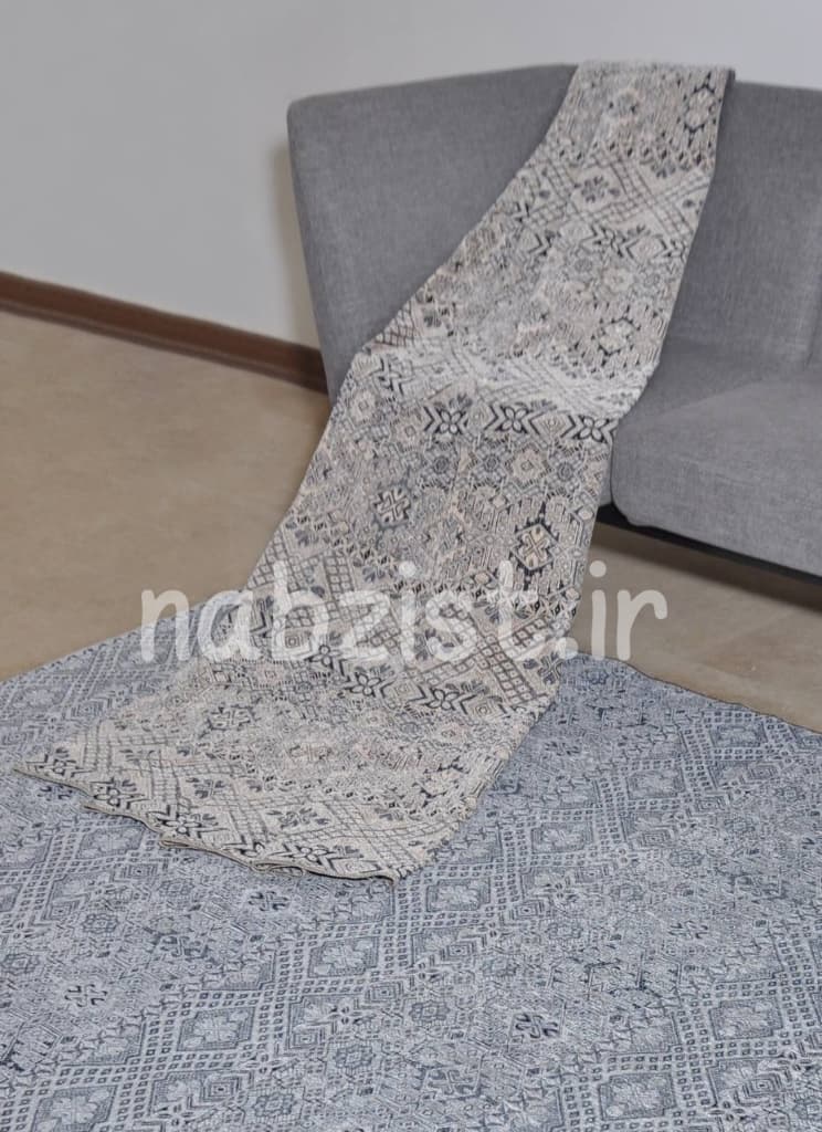 روفرشی دورو سیمین یزد 6 متری مخمل ابریشم شانل — تصویر ۹