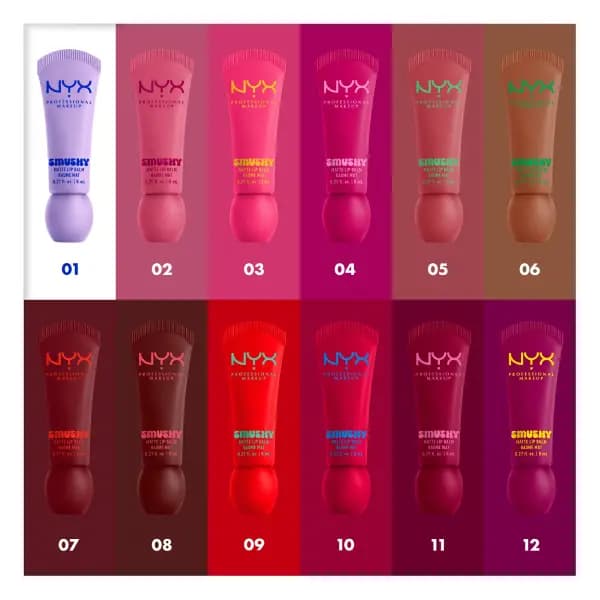بالم لب مات نیکس مدل NYX Smushy Matte Lip Balm — تصویر ۵