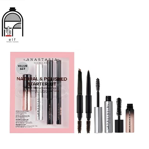 کیت آرایش ابرو آناستازیا بورلی هیلز مدل Natural and Polished Starter Kit