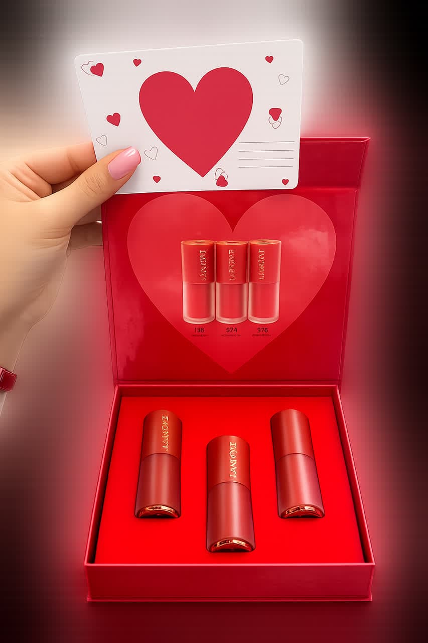 پک رژ لب لانکوم (Lancôme) – سه رنگ جذاب