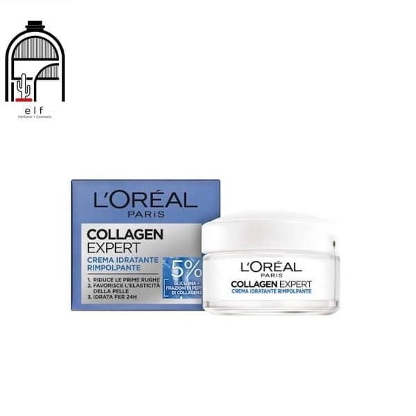 کرم کلاژن ساز حرفه ای لورال Collagen Expert با خاصیت ضد چروک و رطوبت رسانیL’Oreal Paris Collagen Expert Anti-Wrinkle Moisturizing