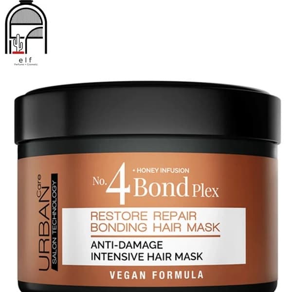 ماسک موی بازسازی کننده اربن کر BOND PLEX حاوی عصاره عسل URBAN CARE NO.4 BOND PLEX RESTORE REPAIR BONDING HAIR MASK