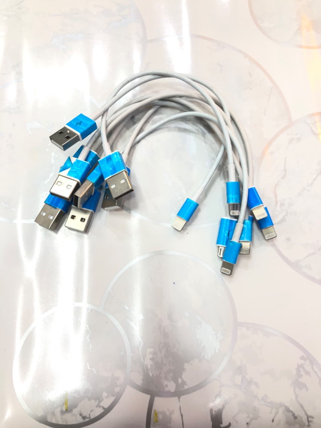 کابل شارژ پاور بانک آیفون USB LIGHTNIN