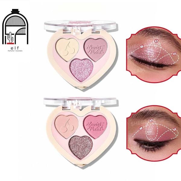 پالت سایه سه رنگ شیگلم Sheglam مدل Berry Besties Color Trio