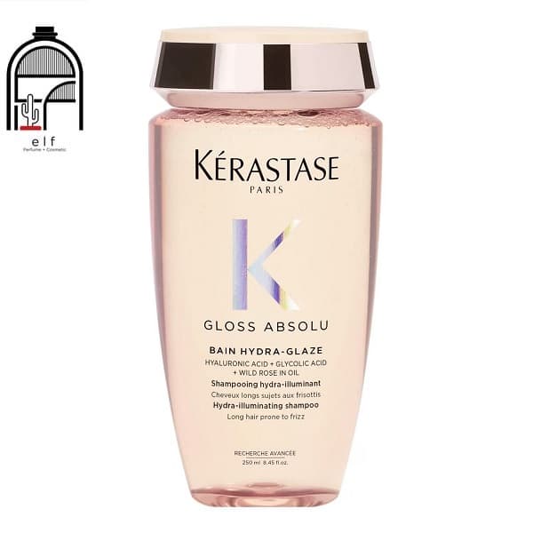 شامپو ضد وز و درخشان کننده مو کراستاس سری گلاس ابسولو^ KERASTASE Gloss Absolu Hydra-Illuminating Shampoo
