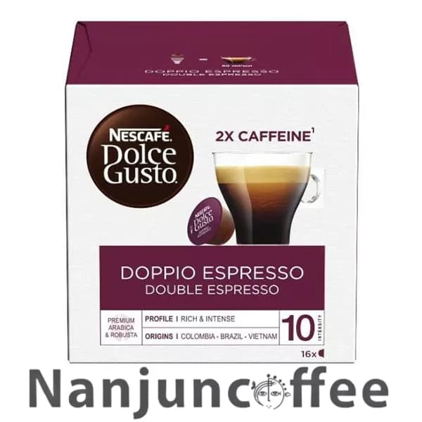 کپسول قهوه دولچه گوستو دوپیو doppio espresso